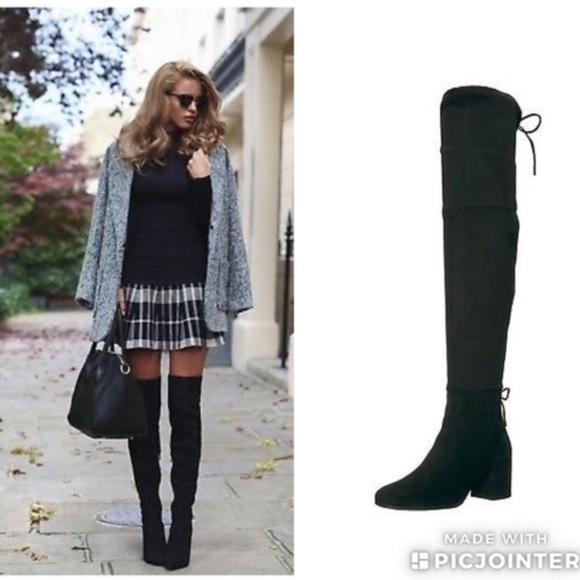 Circus by Sam Edelman Shoes - Sam Edelman Virginia black over the knee stretch boots size 7WW